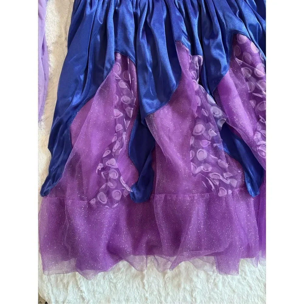 Disney Classic Little Mermaid Ursula Costume Size 10-12
